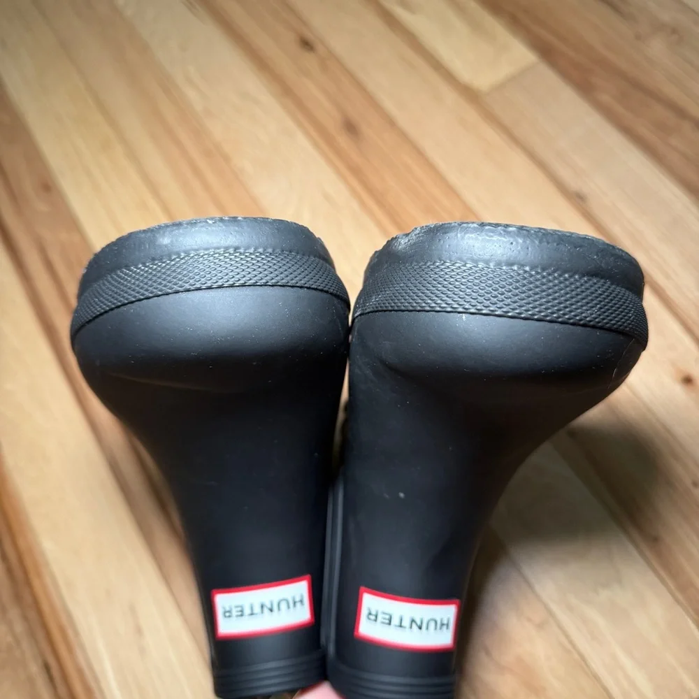 Hunter Original Insulated Fleece Chelsea Ankle Waterproof Rain Boots - Picture 9 of 9